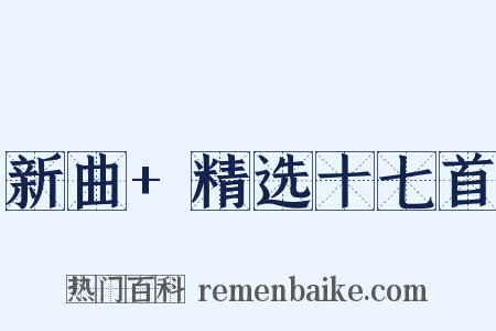 新曲+精选十七首是什么意思的图片